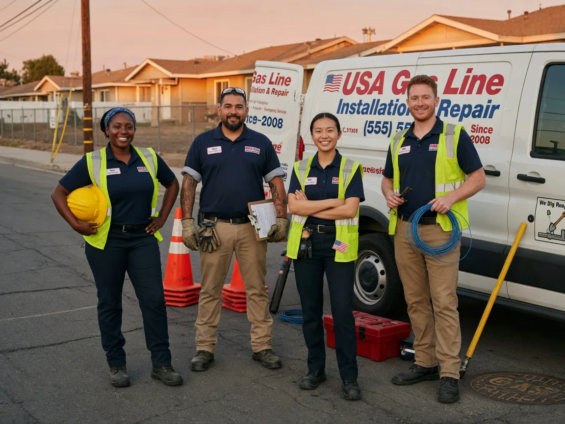 Gas Line Installation company in Cuba, IL
